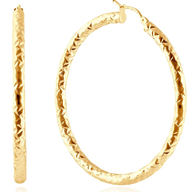 Trending Jewelry Now At Unbeatable Prices 14k Yellow Gold 3mm Designer Hoops Women's Earrings 1 3/4" Tall 1.9grams Trending Jewelry Now At Unbeatable Prices 14k Yellow Gold 3mm Designer Hoops Women's Earrings 1 3/4" Tall 1.9grams
