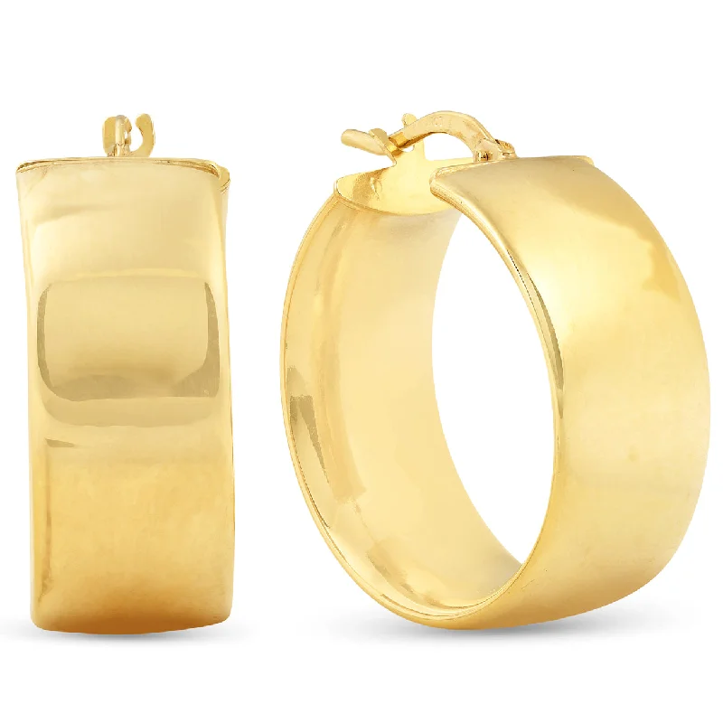 Limited-Stock Jewelry Sale – Shop Before It's Gone 14K Yellow Gold Classic High Polished 19mm Womens Hoops Earrings Limited-Stock Jewelry Sale – Shop Before It's Gone 14K Yellow Gold Classic High Polished 19mm Womens Hoops Earrings
