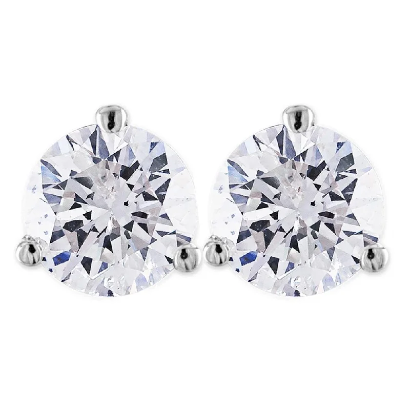 Final Call For Exquisite Jewelry At Reduced Rates 1ct Martini Screw Back Diamond Studs 14K White Gold Final Call For Exquisite Jewelry At Reduced Rates 1ct Martini Screw Back Diamond Studs 14K White Gold