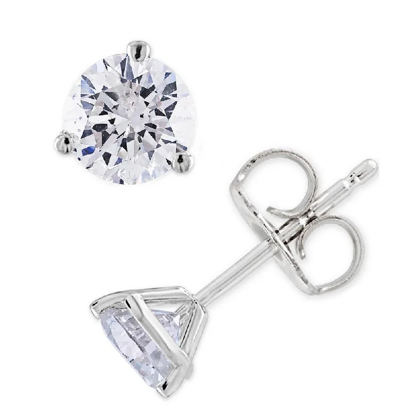 Limited-Time Jewelry Discounts – Shine Without The Splurge 2 Ct TW Moissanite Martini 3-Prong Studs Available in White or Yellow Gold Limited-Time Jewelry Discounts – Shine Without The Splurge 2 Ct TW Moissanite Martini 3-Prong Studs Available in White or Yellow Gold