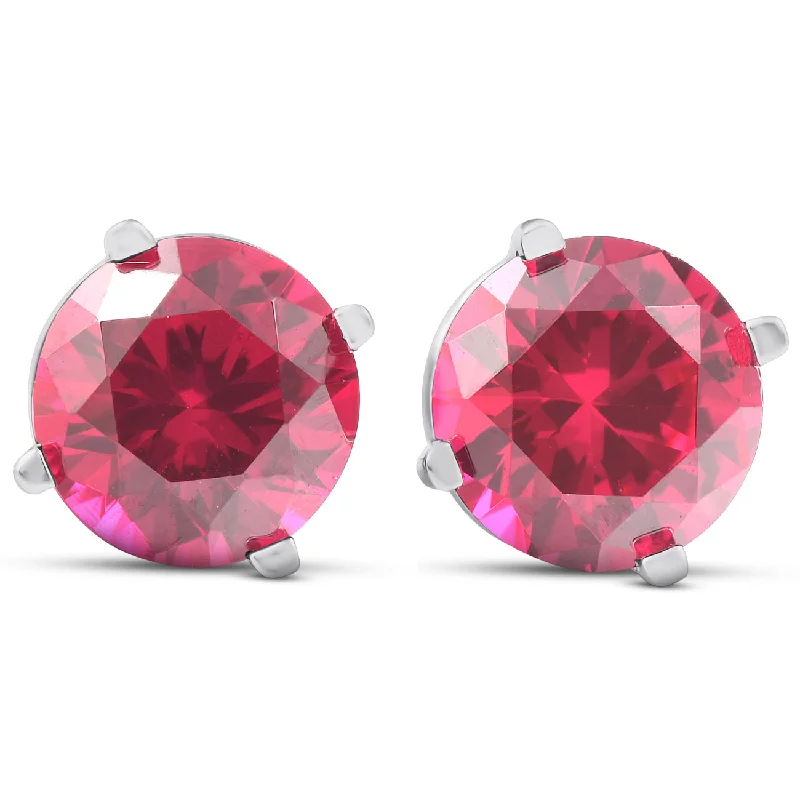Exclusive Jewelry Bundles At Discounted Prices 2ct Ruby Studs 14K White Gold Womens Earrings Exclusive Jewelry Bundles At Discounted Prices 2ct Ruby Studs 14K White Gold Womens Earrings