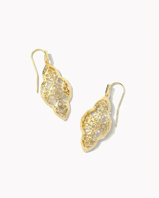 Celebrate Every Occasion With Sparkling Savings Abbie Drop Earrings In Gold
