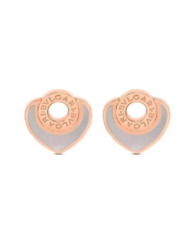 Flash Sale On Stunning Jewelry – Don't Miss Out Bulgari 18K Rose Gold White Chalcedony Earrings Flash Sale On Stunning Jewelry – Don't Miss Out Bulgari 18K Rose Gold White Chalcedony Earrings