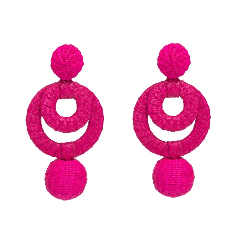 Limited-Time Jewelry Discounts – Shine Without The Splurge Carioca Earring In Hot Pink Limited-Time Jewelry Discounts – Shine Without The Splurge Carioca Earring In Hot Pink