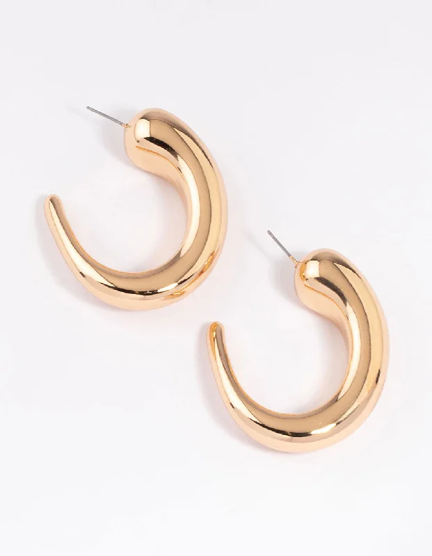 Elegant Jewelry, Affordable Luxury – Shop Now Gold Large Hoop Statement Earrings