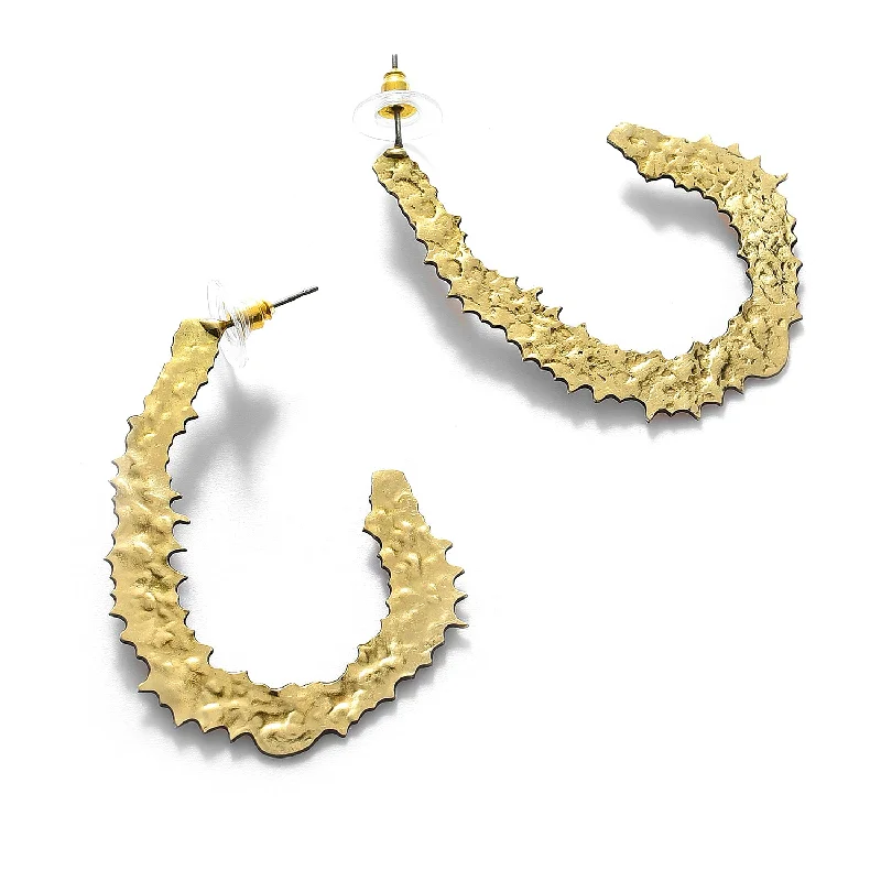 Exclusive Jewelry Bundles At Discounted Rates Gold Plated Designer Geometric Hoops