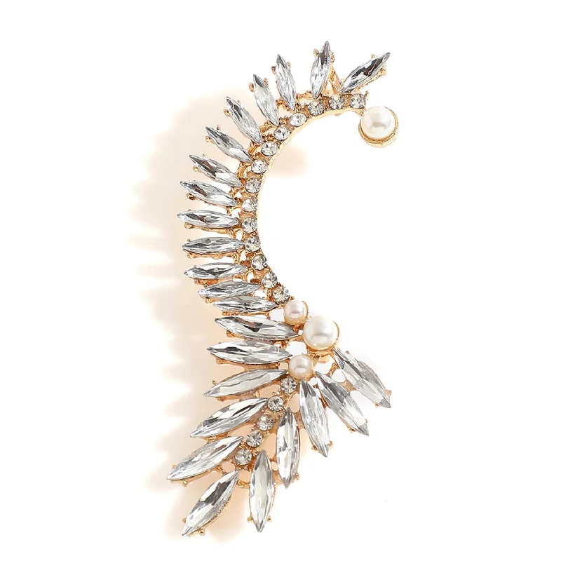 Shop Dazzling Jewelry At The Best Prices Gold Plated Stones Ear Cuff