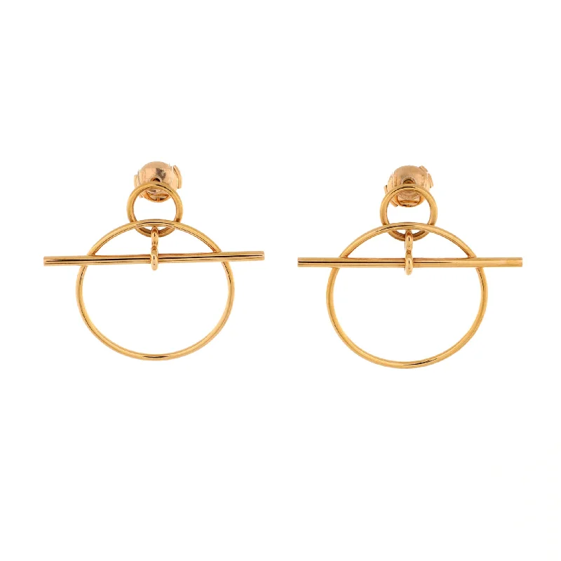 Buy More, Save More – Special Jewelry Discounts Loop Earrings 18K Rose Gold Small