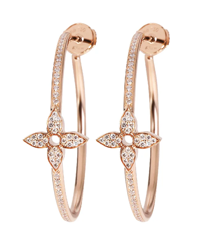 Once-A-Year Jewelry Sale – Grab Your Favorites Now Louis Vuitton Idylle Blossom Hoop Earrings in 18k Rose Gold 0.61 CTW Once-A-Year Jewelry Sale – Grab Your Favorites Now Louis Vuitton Idylle Blossom Hoop Earrings in 18k Rose Gold 0.61 CTW
