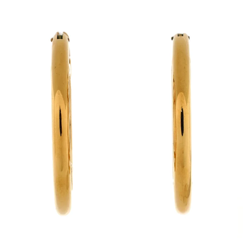 Get Your Favorite Jewelry At The Best Price Louise Hoop Earrings Metal GM
