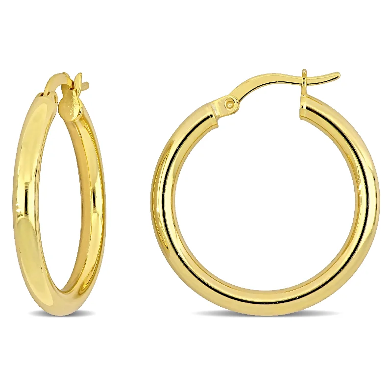 Jewelry Deals That Sparkle – Shop Today Mimi & Max 26x3mm Round Hoop Earrings in Yellow Plated Silver Jewelry Deals That Sparkle – Shop Today Mimi & Max 26x3mm Round Hoop Earrings in Yellow Plated Silver