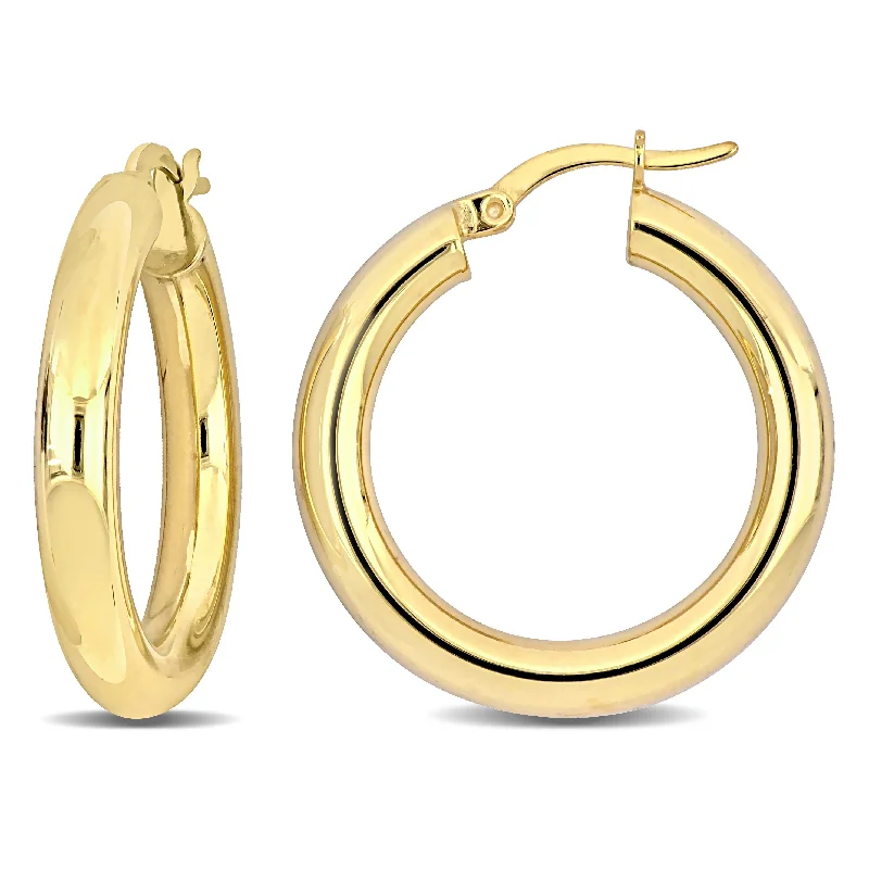 Dazzle With Discounts – Shop Jewelry On Sale Mimi & Max 28x4mm Round Hoop Earrings in Yellow Silver Dazzle With Discounts – Shop Jewelry On Sale Mimi & Max 28x4mm Round Hoop Earrings in Yellow Silver