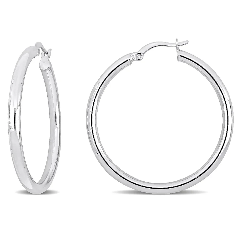 Special Sale On Handcrafted Jewelry – Shop Today Mimi & Max 36x3mm Hoop Earrings in Sterling Silver Special Sale On Handcrafted Jewelry – Shop Today Mimi & Max 36x3mm Hoop Earrings in Sterling Silver