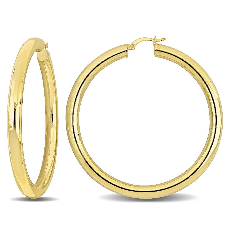 Unmissable Jewelry Clearance – Final Reductions Mimi & Max 60x5mm Hoop Earrings in Yellow Plated Silver Unmissable Jewelry Clearance – Final Reductions Mimi & Max 60x5mm Hoop Earrings in Yellow Plated Silver