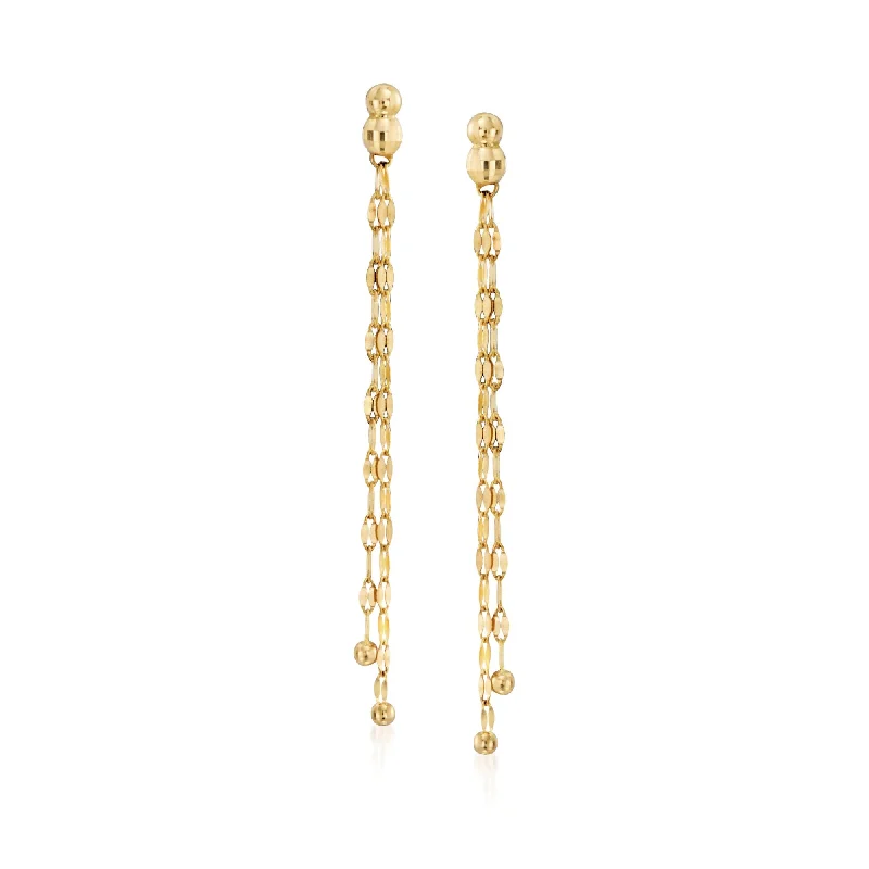 Best Jewelry Sale Prices – Limited-Time Offer Ross-Simons 14kt Yellow Gold Lumachina Drop Earrings Best Jewelry Sale Prices – Limited-Time Offer Ross-Simons 14kt Yellow Gold Lumachina Drop Earrings