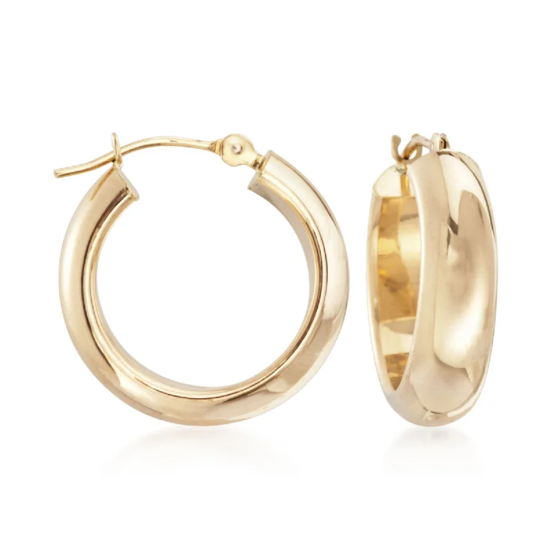 Bold And Beautiful Jewelry Now At Irresistible Prices Ross-Simons 14kt Yellow Gold Small Hoop Earrings Bold And Beautiful Jewelry Now At Irresistible Prices Ross-Simons 14kt Yellow Gold Small Hoop Earrings