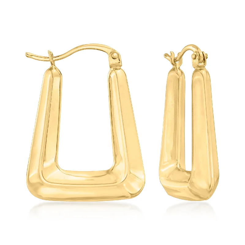 Your Dream Jewelry At Dream Prices – Shop Now Ross-Simons 14kt Yellow Gold Squared Hoop Earrings Your Dream Jewelry At Dream Prices – Shop Now Ross-Simons 14kt Yellow Gold Squared Hoop Earrings