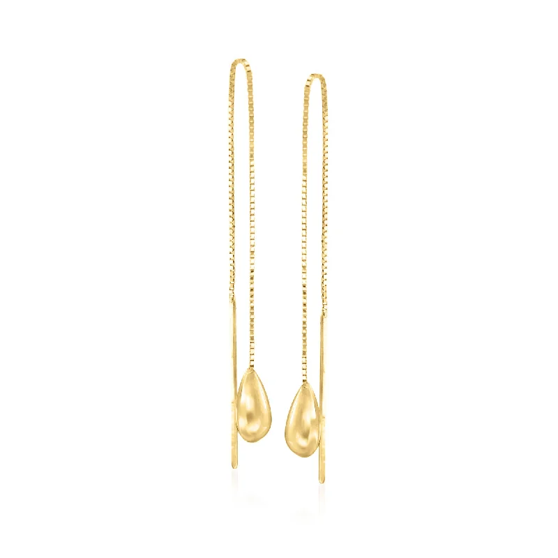 Adjustable Charm Bracelets For A Perfect Fit Ross-Simons 14kt Yellow Gold Teardrop Threader Earrings Adjustable Charm Bracelets For A Perfect Fit Ross-Simons 14kt Yellow Gold Teardrop Threader Earrings