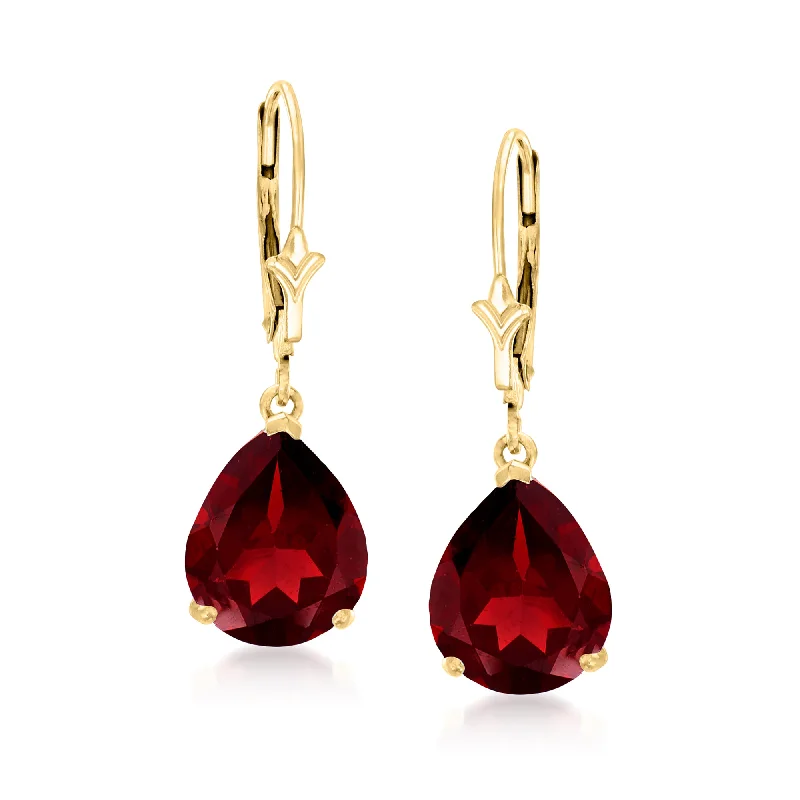 Jewelry Clearance – Final Chance To Save Big Ross-Simons Pear-Shaped Garnet Drop Earrings in 14kt Yellow Gold Jewelry Clearance – Final Chance To Save Big Ross-Simons Pear-Shaped Garnet Drop Earrings in 14kt Yellow Gold