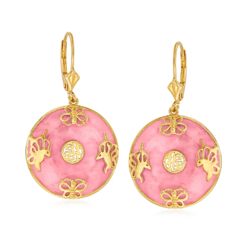 Shop High-Quality Jewelry At Jaw-Dropping Discounts Ross-Simons Jade "Good Fortune" Butterfly Drop Earrings in 18kt Gold Over Sterling Shop High-Quality Jewelry At Jaw-Dropping Discounts Ross-Simons Jade "Good Fortune" Butterfly Drop Earrings in 18kt Gold Over Sterling