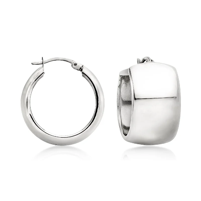 Jewelry Clearance – Final Chance To Save Big Ross-Simons Sterling Silver Hoop Earrings
