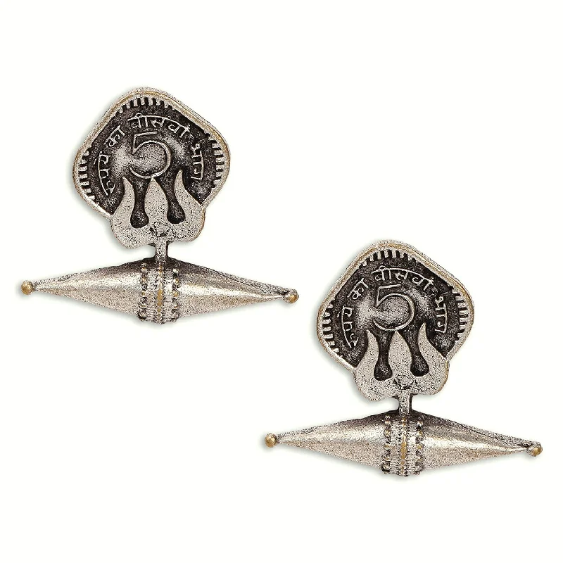 Buy More, Save More On Stunning Jewelry Designs Silver Plated Contemporary Stud