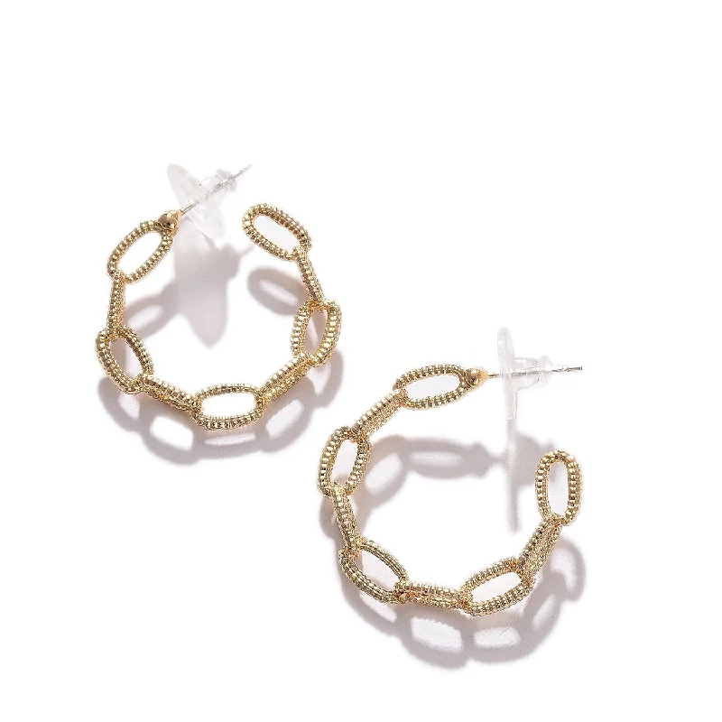 Holiday Jewelry Sale – Perfect Gifts At Great Prices Silver-toned Contemporary Hoop Earrings Holiday Jewelry Sale – Perfect Gifts At Great Prices Silver-toned Contemporary Hoop Earrings