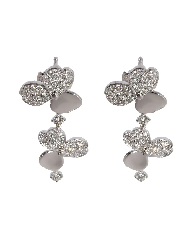 Premium Jewelry, Premium Discounts – Act Fast Tiffany & Co. Paper Flowers Diamond Earrings in 950 Platinum 12 CTW Premium Jewelry, Premium Discounts – Act Fast Tiffany & Co. Paper Flowers Diamond Earrings in 950 Platinum 12 CTW