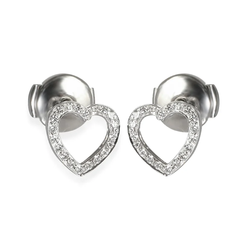 Handmade Pearl Jewelry For Timeless Elegance Tiffany & Co. Vintage Earring in  Platinum 0.08 CTW