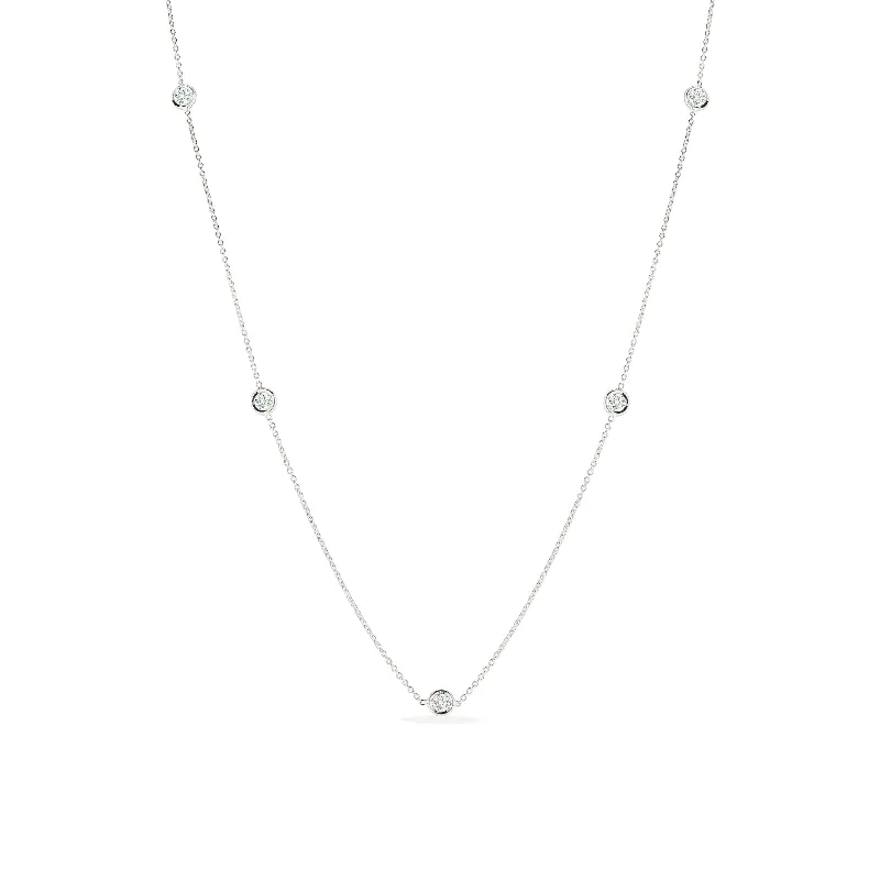 5-Station Diamond Necklace