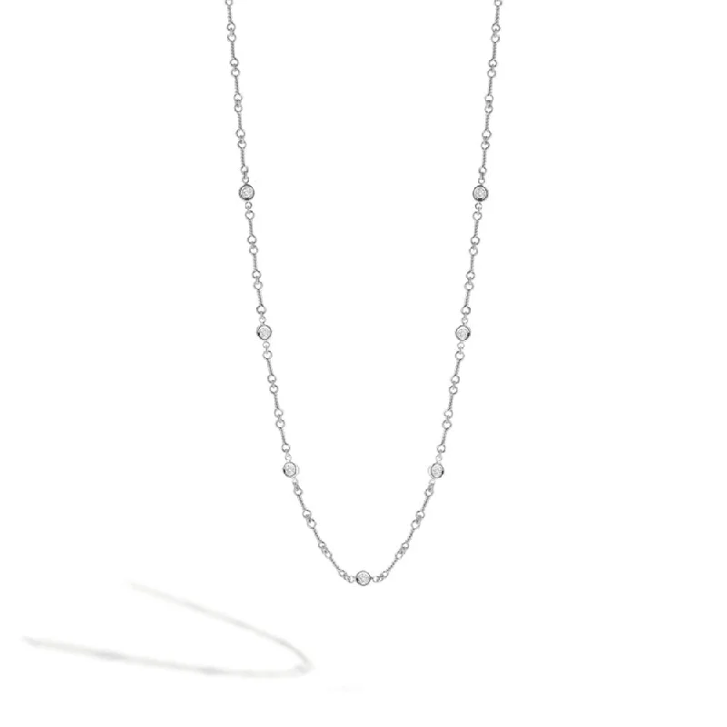 Diamond Station Necklace