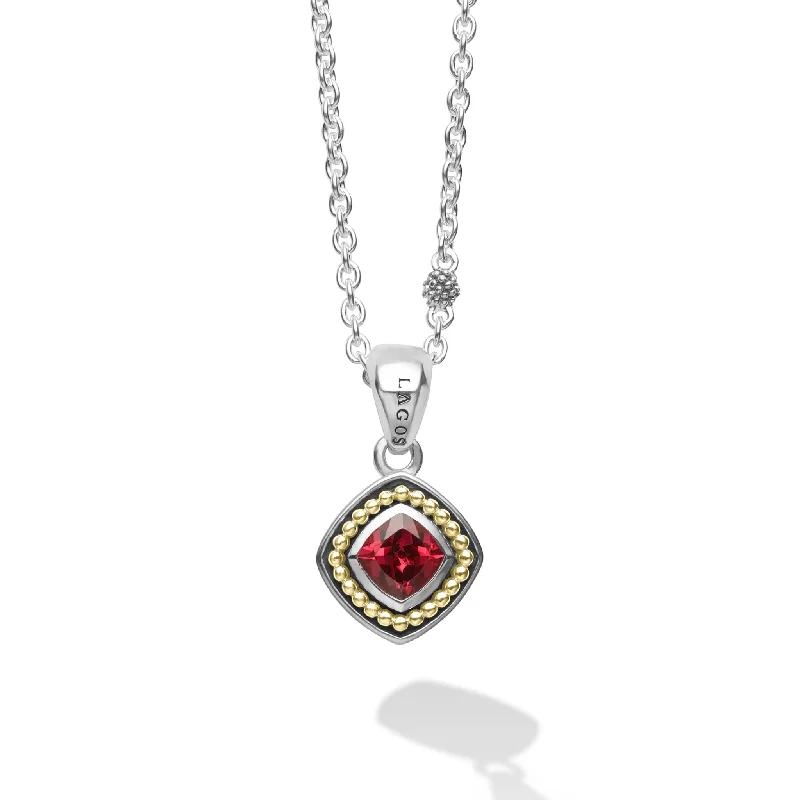 Unique Jewelry For Less – Shop The Sale Now Rhodolite Garnet Pendant Necklace