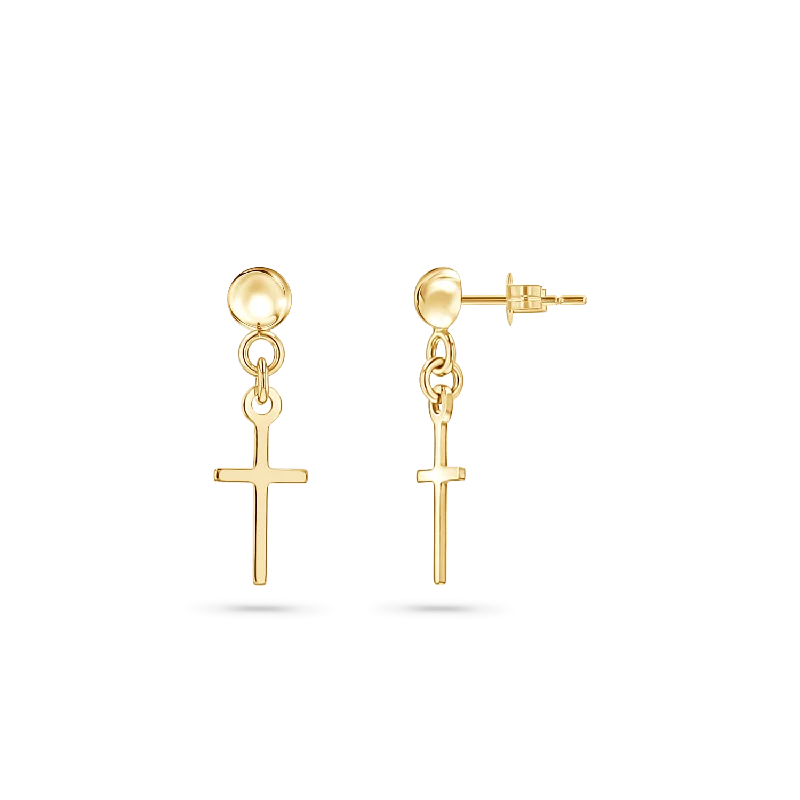 Limited-Stock Jewelry Sale – Shop Before It's Gone Classic Cross Drop Earrings