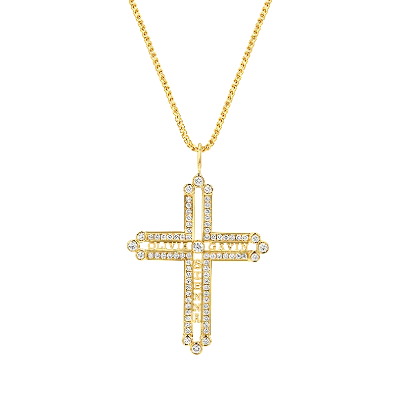 Best-Selling Jewelry Now Available At Special Deals Diamond Custom Name Cross Pendant Best-Selling Jewelry Now Available At Special Deals Diamond Custom Name Cross Pendant