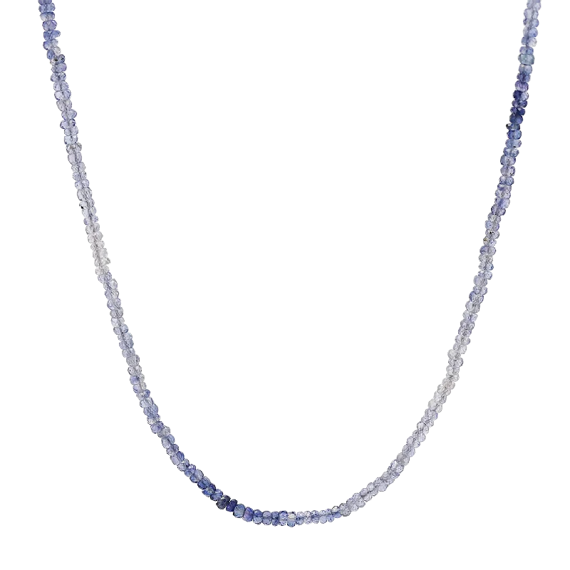 Unique Jewelry Designs Now At Discounted Rates Gradient Blue Sapphire Beaded Necklace Unique Jewelry Designs Now At Discounted Rates Gradient Blue Sapphire Beaded Necklace