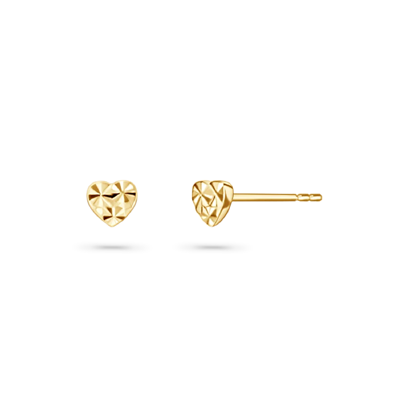 Exclusive Jewelry Sale – Shine For Less Mini Sparkle Heart Studs
