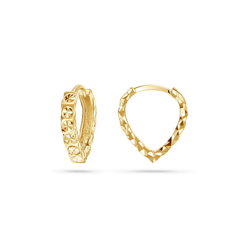 Shop Jewelry That Shines Without The High Price Radiant Heart Huggies