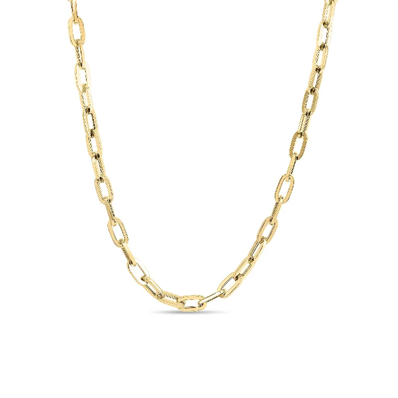 Sparkle More For Less – Jewelry Sale Happening Now 18k Yellow Gold Classic Oro Collar Necklace - 22 Inch Sparkle More For Less – Jewelry Sale Happening Now 18k Yellow Gold Classic Oro Collar Necklace - 22 Inch