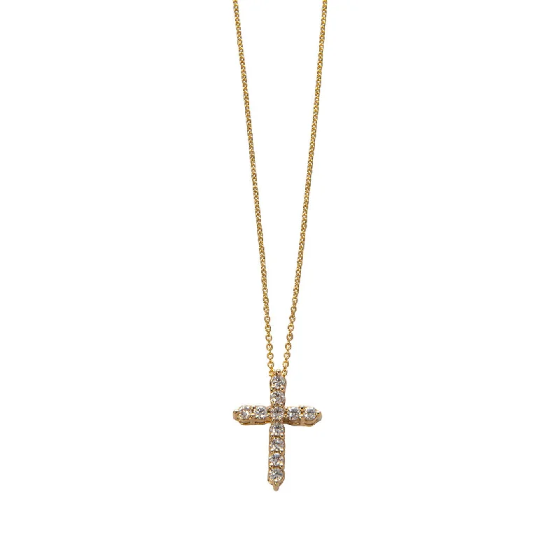 Get The Best Deals On Timeless Jewelry Pieces .24ctw Diamond Cross 14K Yellow Gold Pendant Necklace Get The Best Deals On Timeless Jewelry Pieces .24ctw Diamond Cross 14K Yellow Gold Pendant Necklace