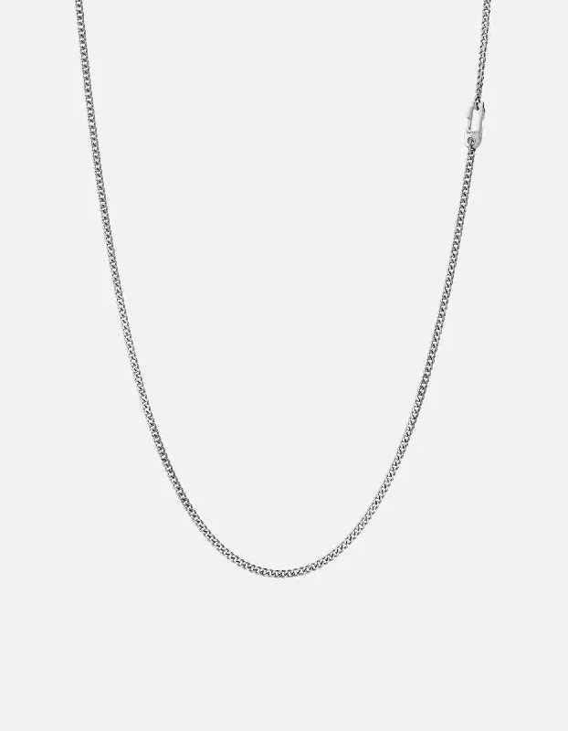 Best Jewelry Sale Prices – Limited-Time Offer 2mm Mini Annex Chain Necklace, Sterling Silver Best Jewelry Sale Prices – Limited-Time Offer 2mm Mini Annex Chain Necklace, Sterling Silver