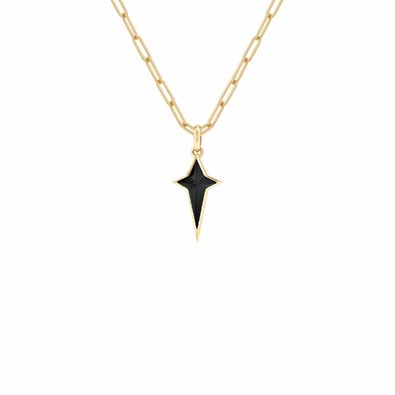 Breathtaking Jewelry, Breathtaking Prices Black Ceramic Bitcross Pendant