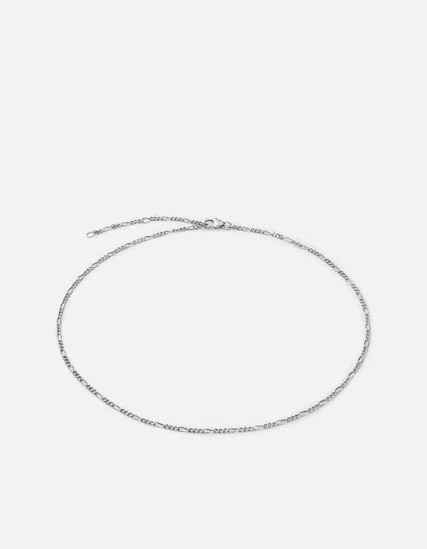Your Dream Jewelry At Dream Prices – Shop Now 3mm Figaro Chain Choker, Sterling Silver Your Dream Jewelry At Dream Prices – Shop Now 3mm Figaro Chain Choker, Sterling Silver