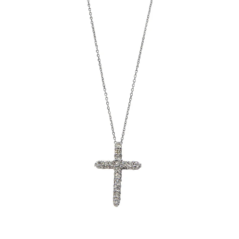 Unique Jewelry Designs Now At Discounted Rates .50ct Diamond Cross 14K White Gold Pendant Necklace Unique Jewelry Designs Now At Discounted Rates .50ct Diamond Cross 14K White Gold Pendant Necklace