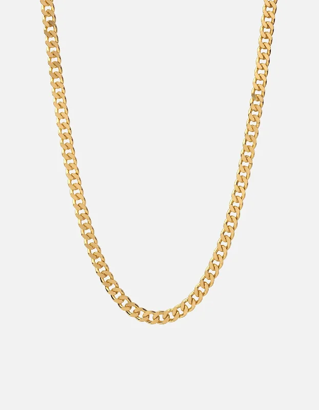 Special Sale On Handcrafted Jewelry – Shop Today 6.5mm Cuban Chain Necklace, Gold Vermeil Special Sale On Handcrafted Jewelry – Shop Today 6.5mm Cuban Chain Necklace, Gold Vermeil