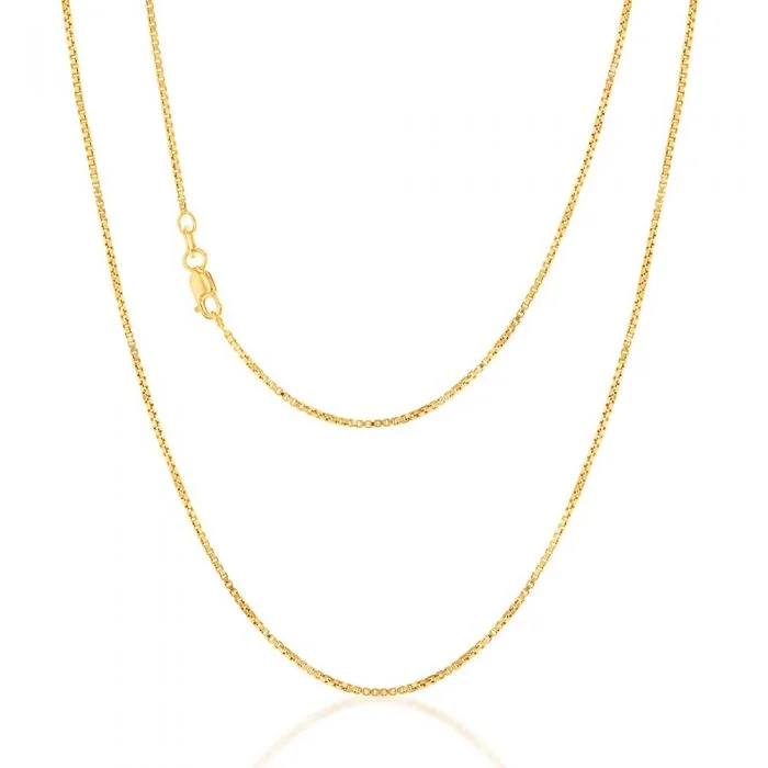 Huge Savings On Timeless Jewelry Collections 9carat Silver Filled Box Chain 50cm