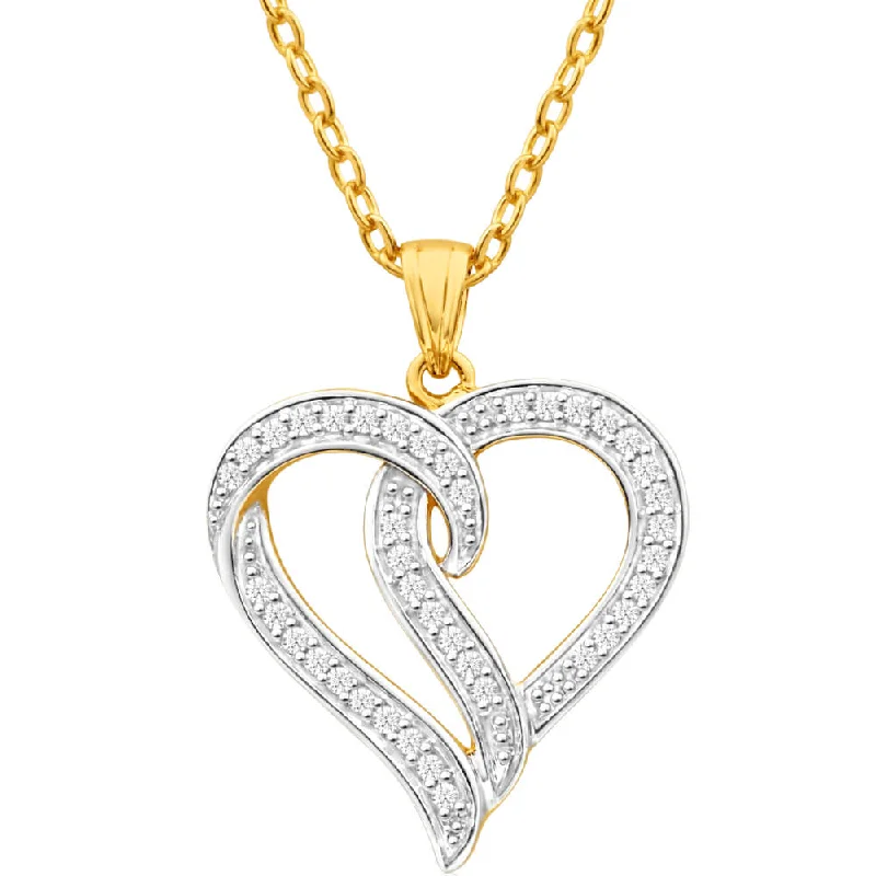Exclusive Gemstone Jewelry Markdowns – Shop Now 9ct Yellow Gold 1/4 Carat Diamond Heart Pendant Exclusive Gemstone Jewelry Markdowns – Shop Now 9ct Yellow Gold 1/4 Carat Diamond Heart Pendant