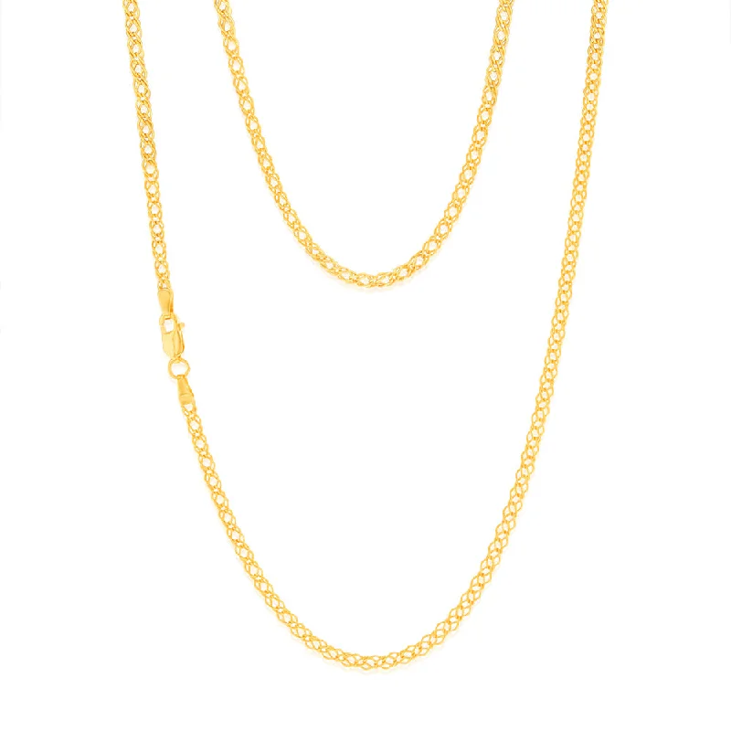 Bestselling Jewelry Now On Sale – Elevate Your Look 9ct Yellow Gold Double Curb Fancy 50cm Chain Bestselling Jewelry Now On Sale – Elevate Your Look 9ct Yellow Gold Double Curb Fancy 50cm Chain