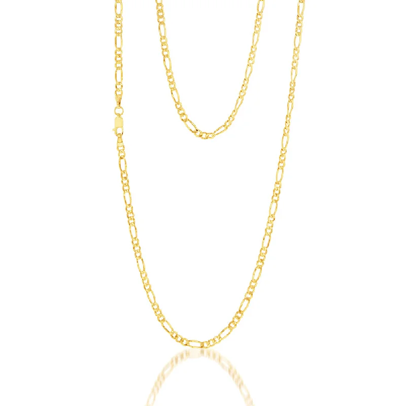 Jewelry Deals That Outshine The Rest 9ct Yellow Gold Silverfilled 1:3 Figaro 80 Gauge 60cm Chain Jewelry Deals That Outshine The Rest 9ct Yellow Gold Silverfilled 1:3 Figaro 80 Gauge 60cm Chain