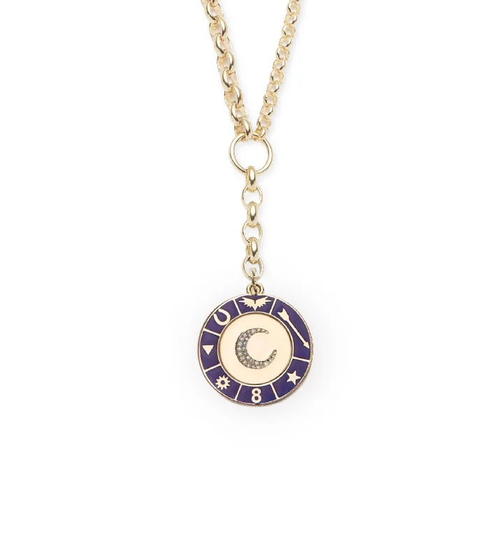 Adjustable Charm Bracelets For A Perfect Fit Blue Crescent : Champleve Heavy Mixed Belcher Extension Chain Necklace Adjustable Charm Bracelets For A Perfect Fit Blue Crescent : Champleve Heavy Mixed Belcher Extension Chain Necklace