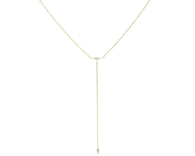 Fine Jewelry, Limited-Time Offers Available Blue Hour Diamond Lariat Necklace